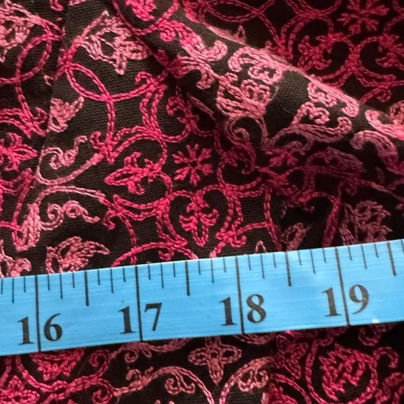 Talbots Pink and Black Patterned Blazer - Picture 6 of 6